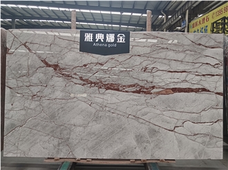 Athens Gold Marble Slabs For Interior Design