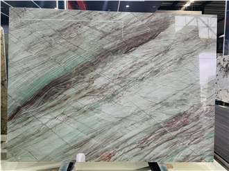 Botanic Bordeaux Quartzite Slabs Polished Surface