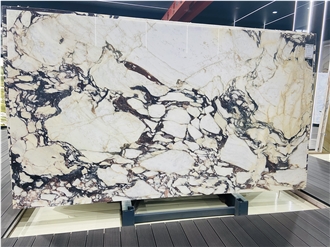 Calacatta Violet Marble Polished Slabs Tiles