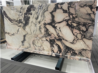 Estremoz Picasso Marble Slabs For Counter And Backsplash Decor