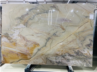 Evora Gold Quartzite Slabs