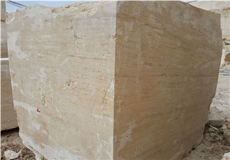 Light Travertine Blocks