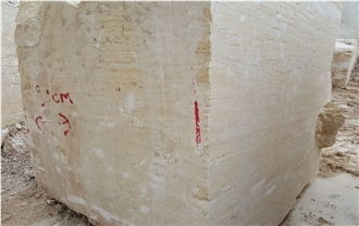 Light Travertine Blocks