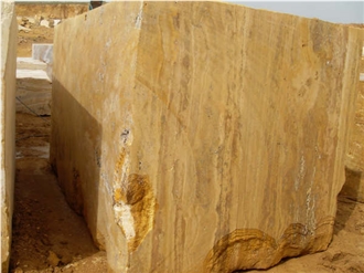 Yellow Travertine Blocks