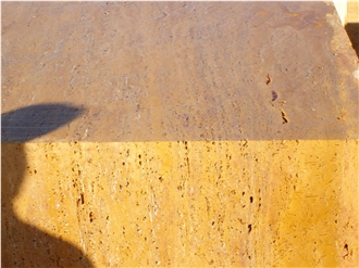Yellow Travertine Blocks