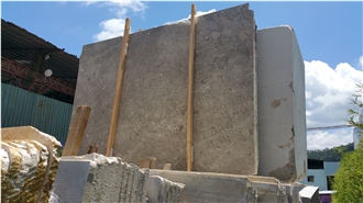 Khaki Grey Marble Slabs