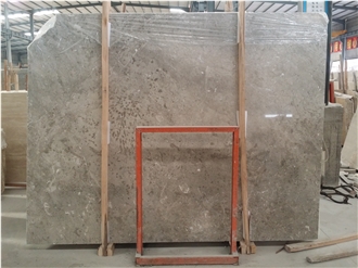 Khaki Grey Marble Slabs