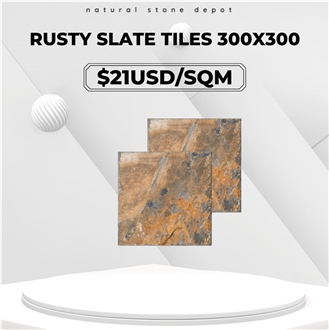 Rusty Slate Tiles
