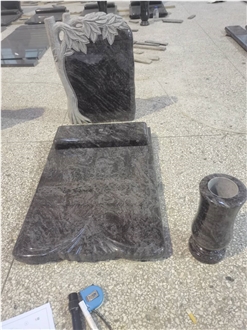 Bahama Blue Granite Monument