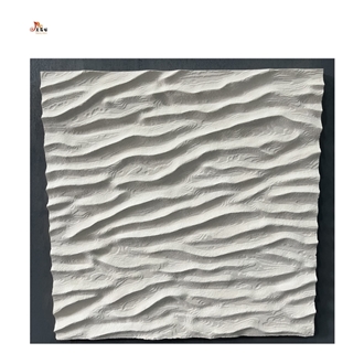 Irregular Ripple Design Carved 3D Wall Decor Panels