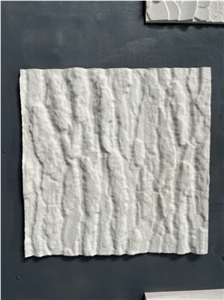 Limestone CNC Wall Panels Flower Design