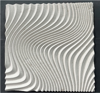 Outside Limestone Building Stones CNC Wall Panel
