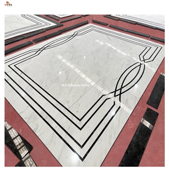 Simple Line Design Marble Pattern For Supermarket