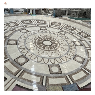 Water Jet Floor Medallions For Office Building