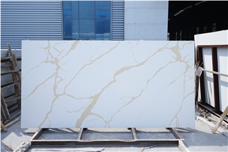 7311 CALACATTA GOLD Quartz Slabs