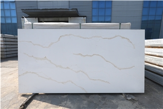 8058 CALACATTA GOLD Quartz Slabs