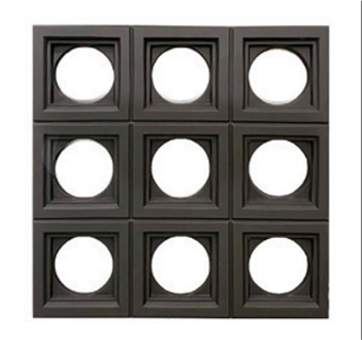 Circular Artifacts  Polyurethane Faux Stone Panels