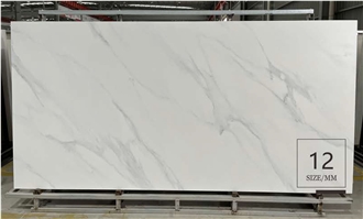 POLISHED BIANCO CARRARA  Sintered Stone Slabs