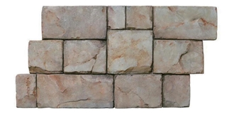 Wall Stone -FPC-8012 Brilliant Yellow  Faux Stone Veneer