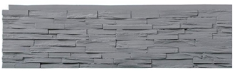 Wood Grain Stone SW-5063(Signal Gray)  Faux Stone Veneer