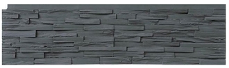 Wood Grain Stone SW-5064(Roman Black)  Faux Stone Veneer