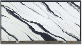 YL22354S CALACATTA Printed Quartz Slabs