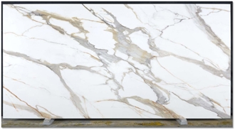 YL22364S CALACATTA Printed Quartz Slabs