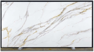 YL22368S CALACATTA  Printed  Quartz Slabs