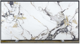 YL22369S CALACATTA  Printed  Quartz Slabs