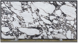 YL22370S  CALACATTA  Printed   Quartz Slabs