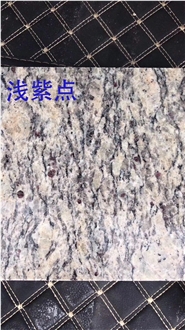 Pure Purple Dot Santa Cecilia Light Granite Tiles