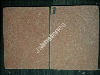 Agra Red Sandstone Tumbled Tiles