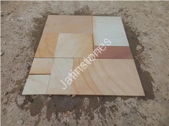 Desert Mint Sandstone Paving Tiles