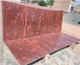 Multi Red Granite Slabs