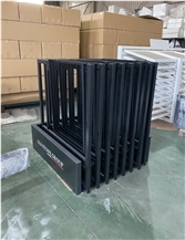 Ceramic Tile Push And Pull Out Sliding Display Stand