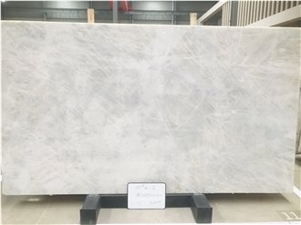 Polished Cristallo White Quartize Slabs