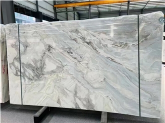 Polished Fendi Blue Marble Slabs