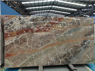 Macchia Vecchia Rossa Marble Slabs