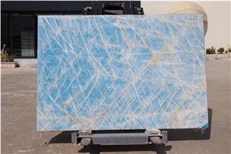 Blue Ice Onyx Slabs