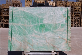 Green Ice Onyx  Slabs