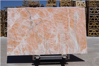 Orange Ice Onyx  Slabs