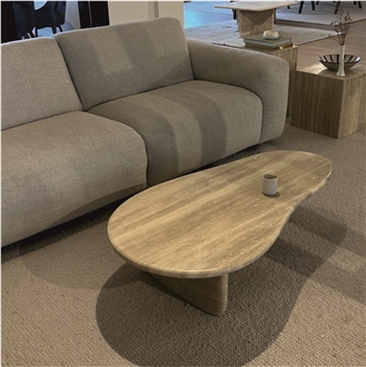 Pear Patterned  Coffee Table