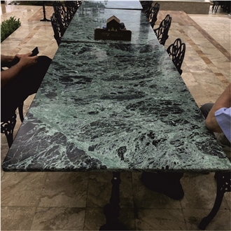 Verde Guatemala Marble Tables