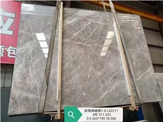 Greece Athena Gray Marble Gris Slab In China Stone Market
