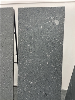 Verde Salvan Conglomerated Stone Leathered Slabs