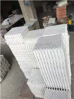 White Marble Mosaic Tiles