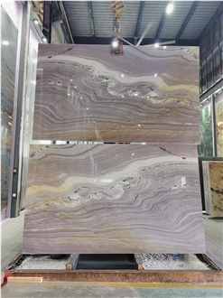 Aquarella Quartzite Slabs Wall