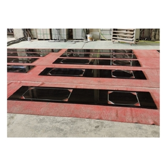 Black Galaxy Granite Peninsula Kitchen Countertops