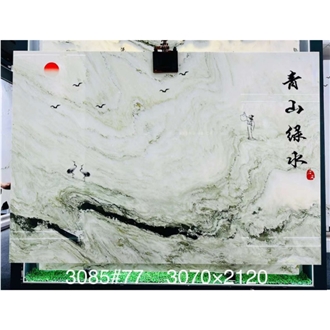 Natural Landscape Painting Marble Slabs