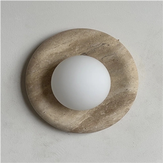 Travertine Wall Lamp Home Decor Products